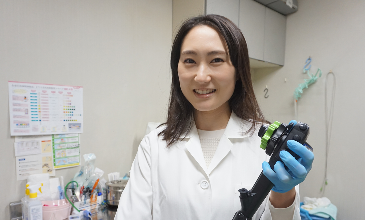 専門医による苦痛の少ない内視鏡検査を得意としており、特にポリープなどの内視鏡切除や大腸がん、胃がんの早期発見に力を入れています。