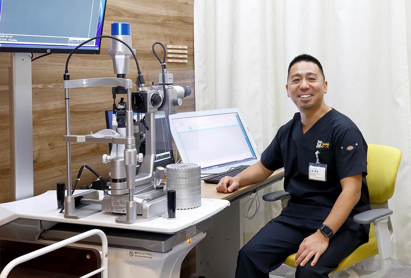 家族みんなで気軽に通える場所でありながら、日々進歩する医療にこれからもできる限り最新の見地をもって、「よく見える喜び」と「目の健康」を眼科医としてサポートさせていただきます。