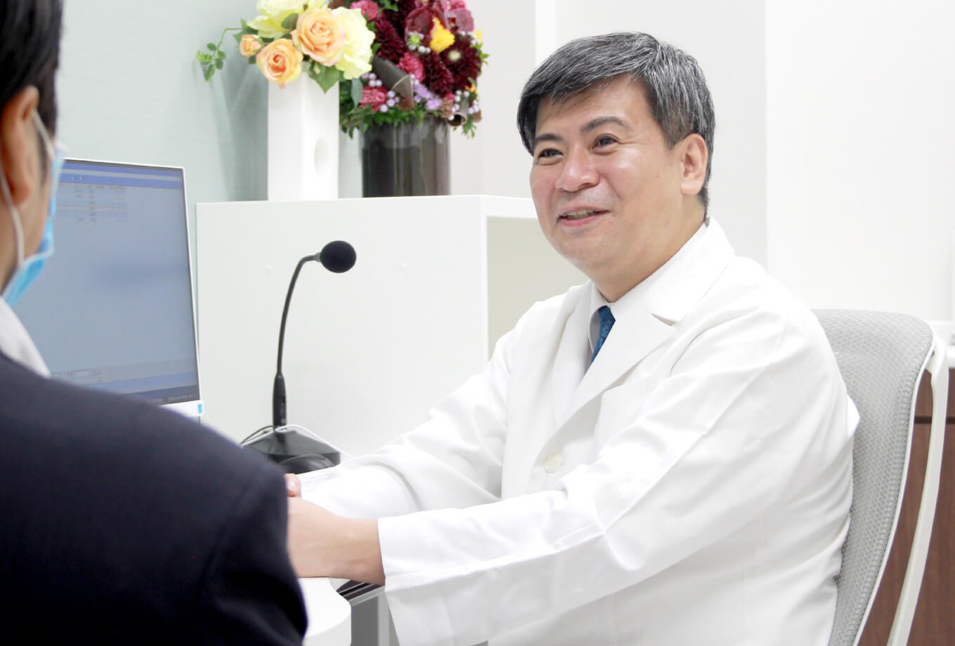 丁寧でわかりやすい説明のもと、納得していただいて治療を行います