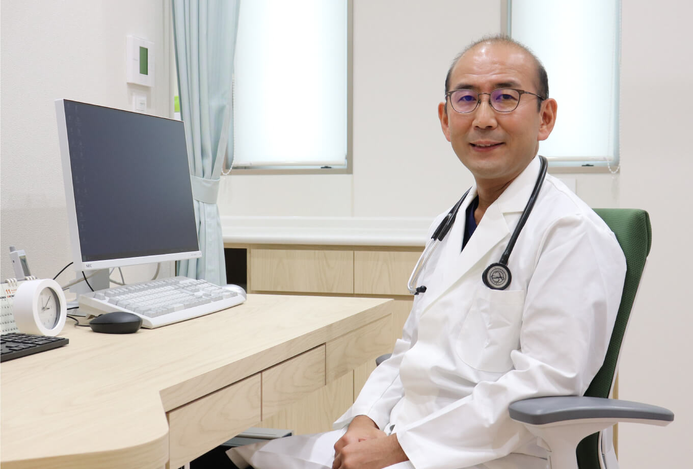 風邪や発熱、健康に関するご不安など体の不調に関することなら何でもご相談ください。