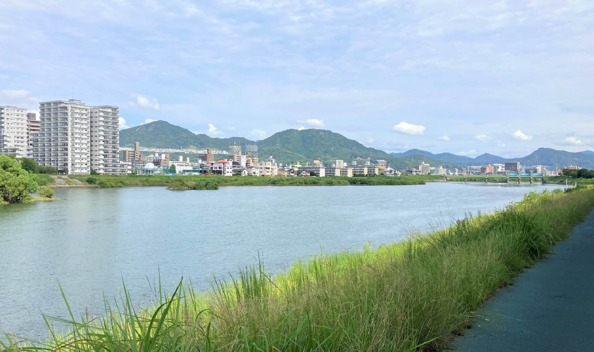 大芝ランニングコース（東区～西区）