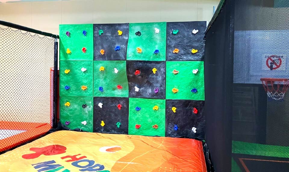 アスレチックでも遊べる！トランポリンパーク・ホッピンマッシュ