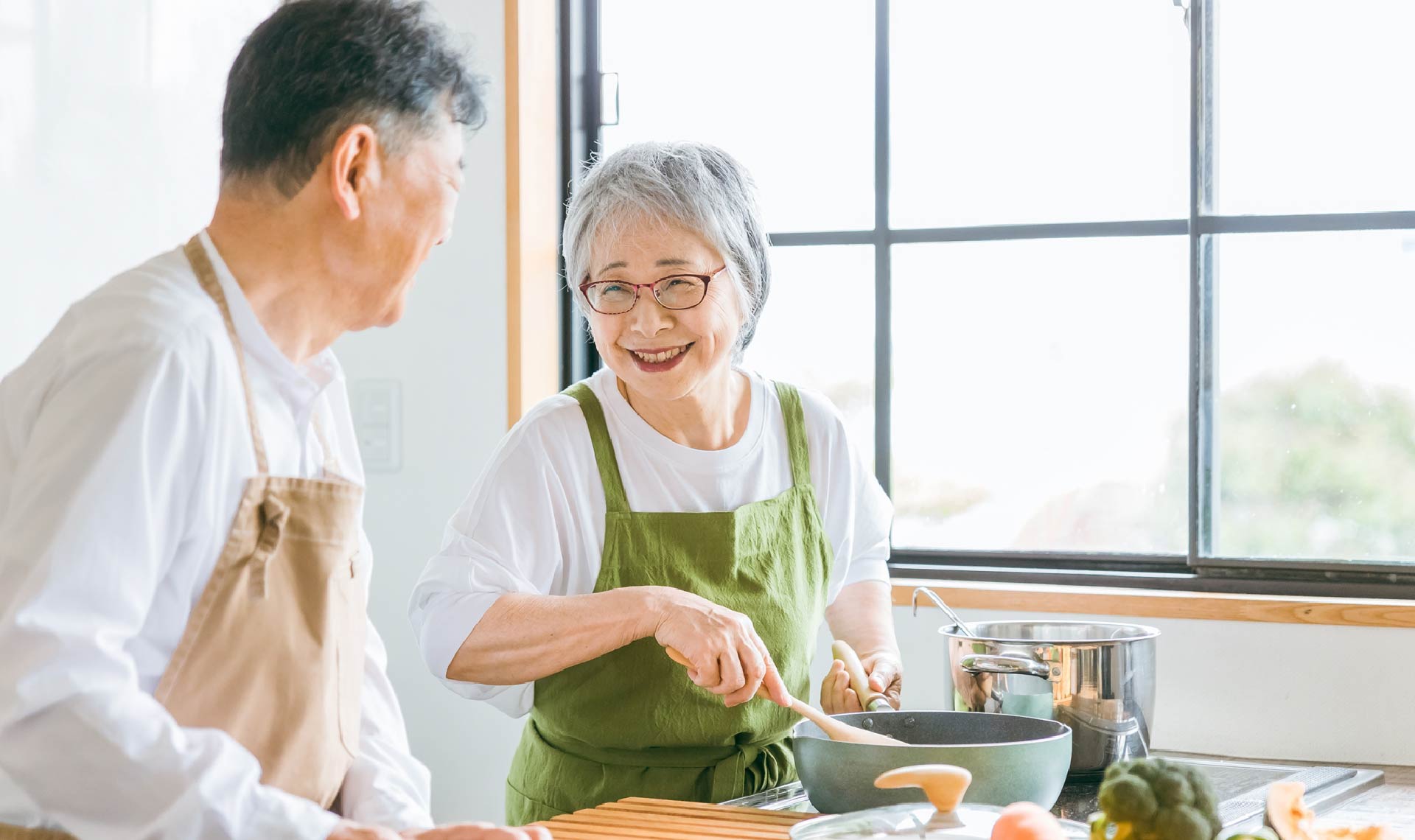 節約を心がけた、からだにやさしい食事です。